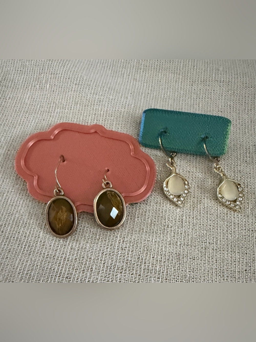 Two pair Drop Earrings - Women Jewelry